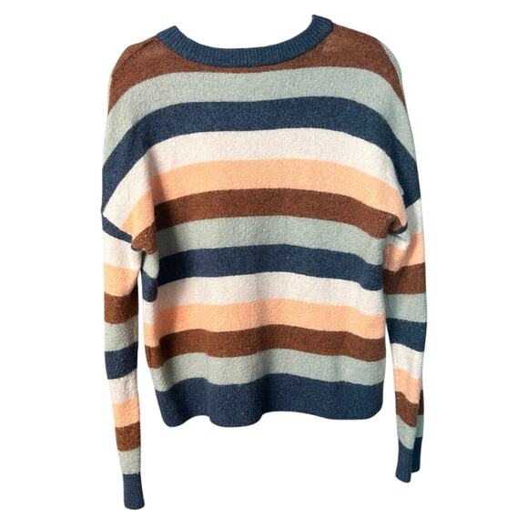 Madewell Striped Merino Alpaca Blend Sweater - XXS - Picture 2 of 6
